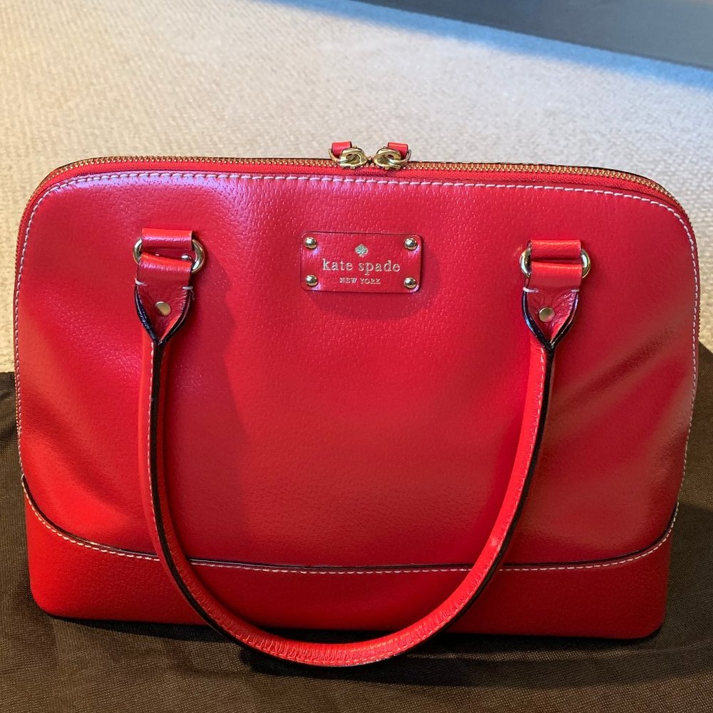 Kate Spade Large Red Satchel